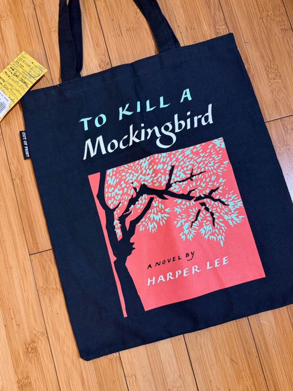 NWT Out Of Print To Kill a Mockingbird Tote Bag OS - Picture 5 of 10